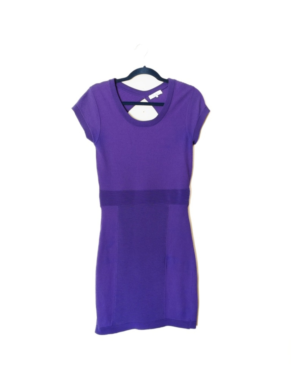 Parker Bandage Purple Dress FLAWS